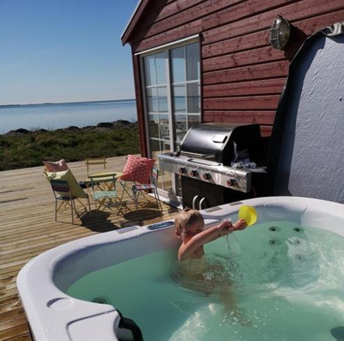 Beach Cabin Hollviken Room photo